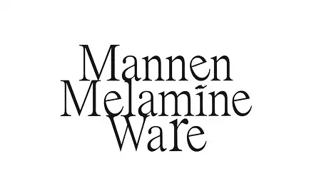 Mannen Melamine Ware